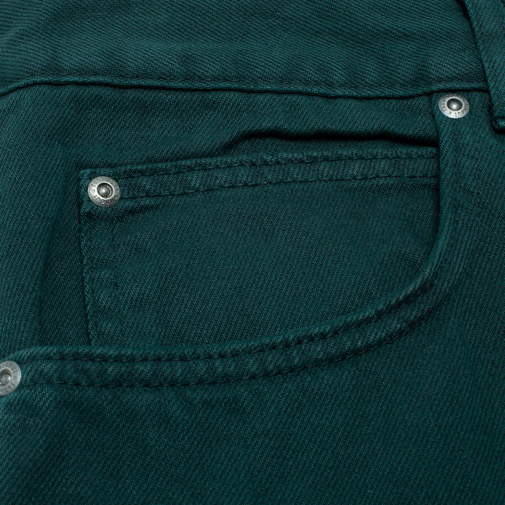 Hockey Double Knee Jean Dark Green
