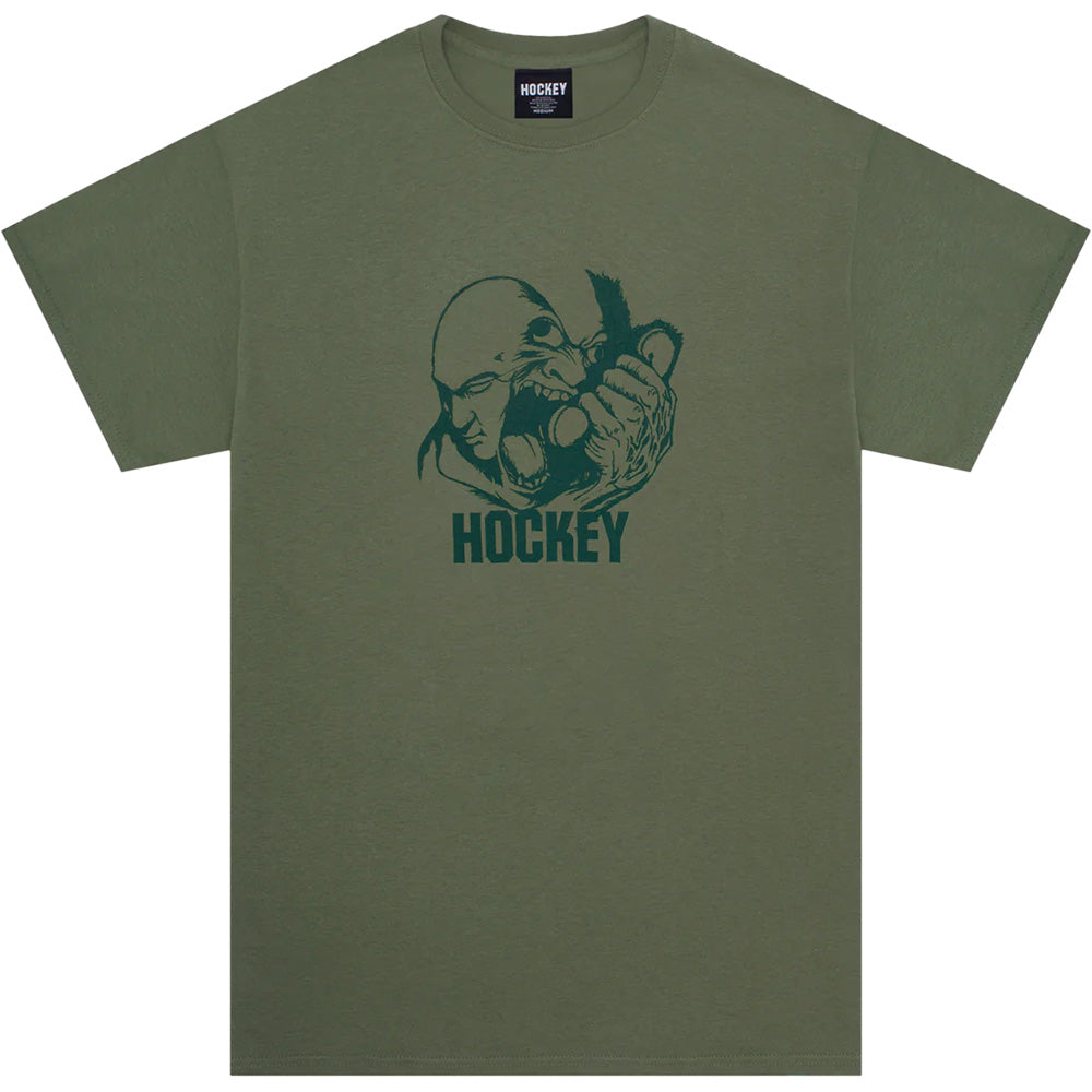 Hockey Please Hold Tee Army