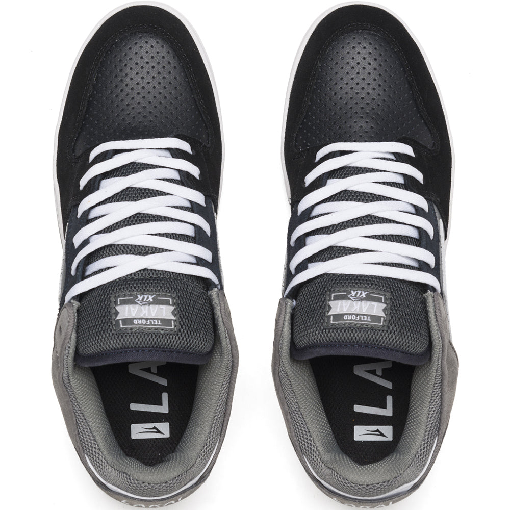 Lakai Telford Low Shoes Black/Gradient Suede