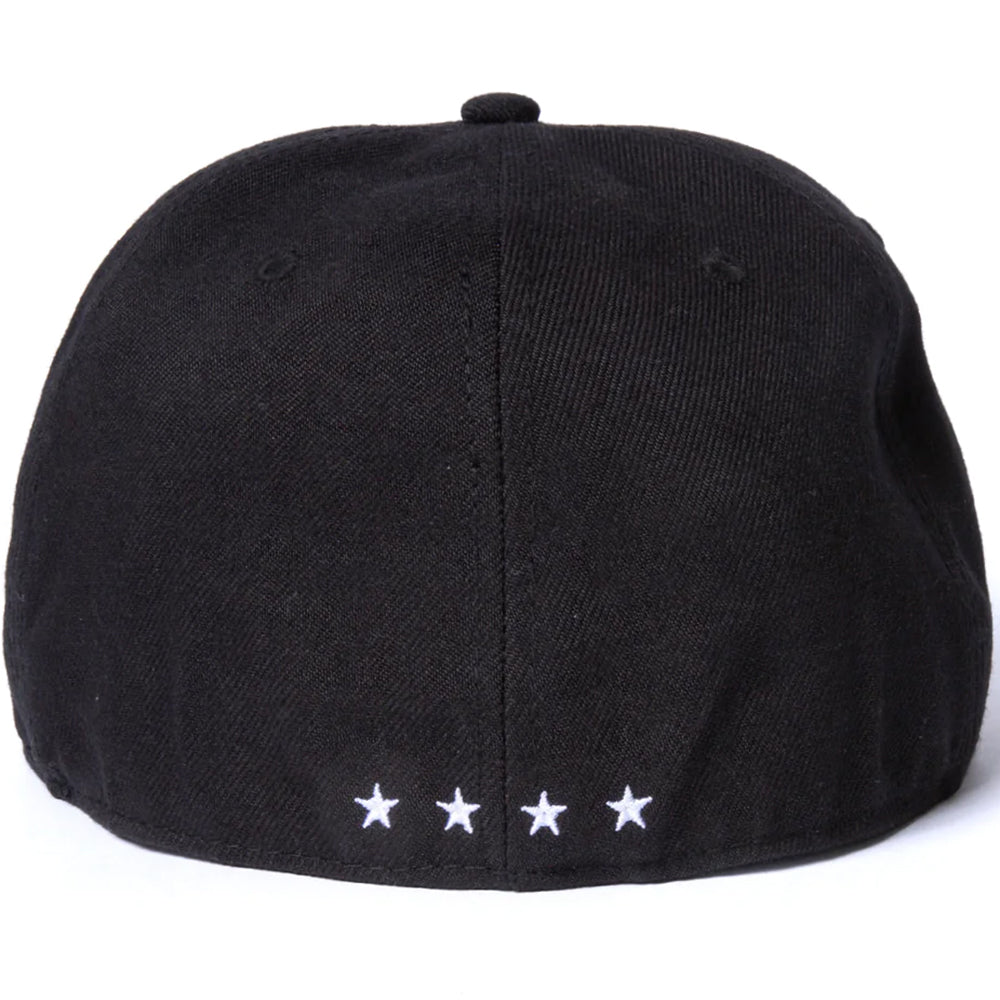 Lakai x Fourstar Street Pirate Fitted Hat Black