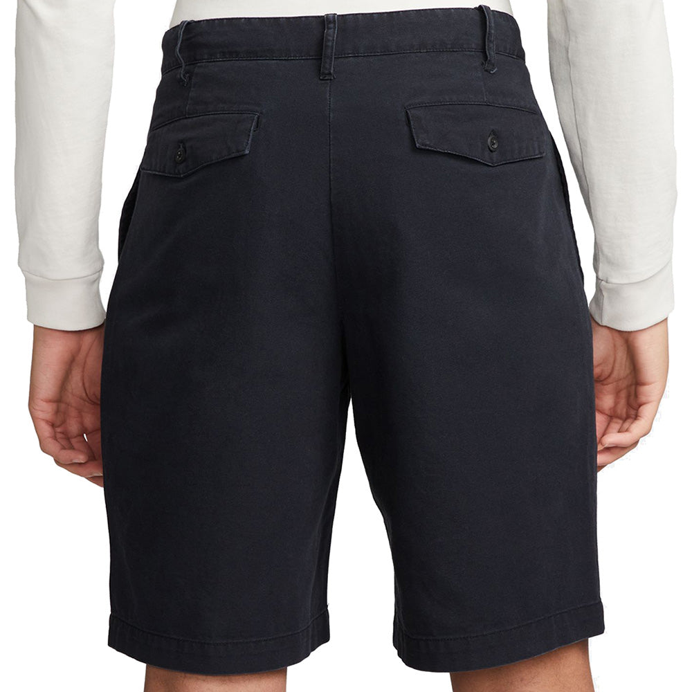 Nike Life Pleated Chino Shorts Black/White