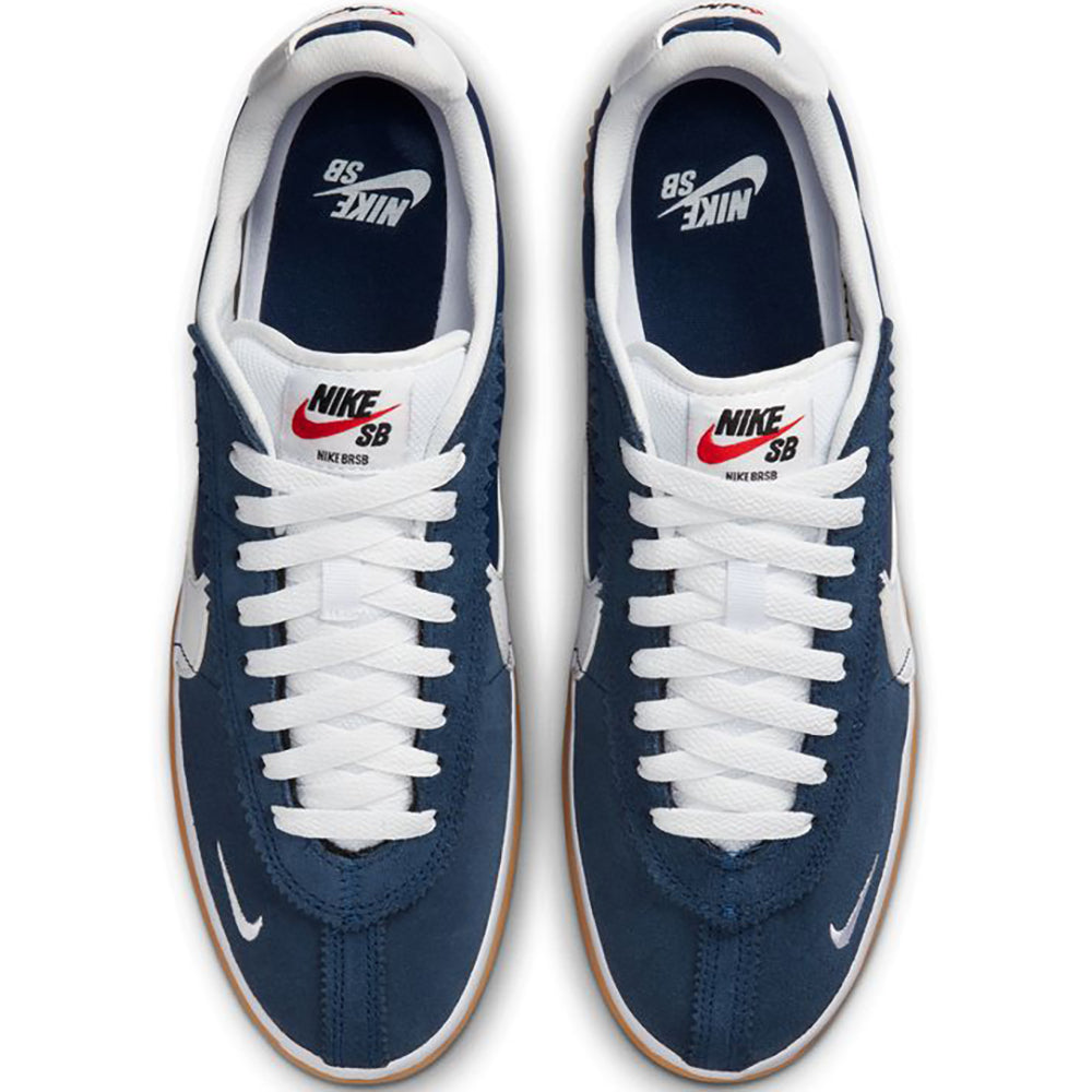 Nike SB BRSB Shoes Navy/White-Navy-University Red