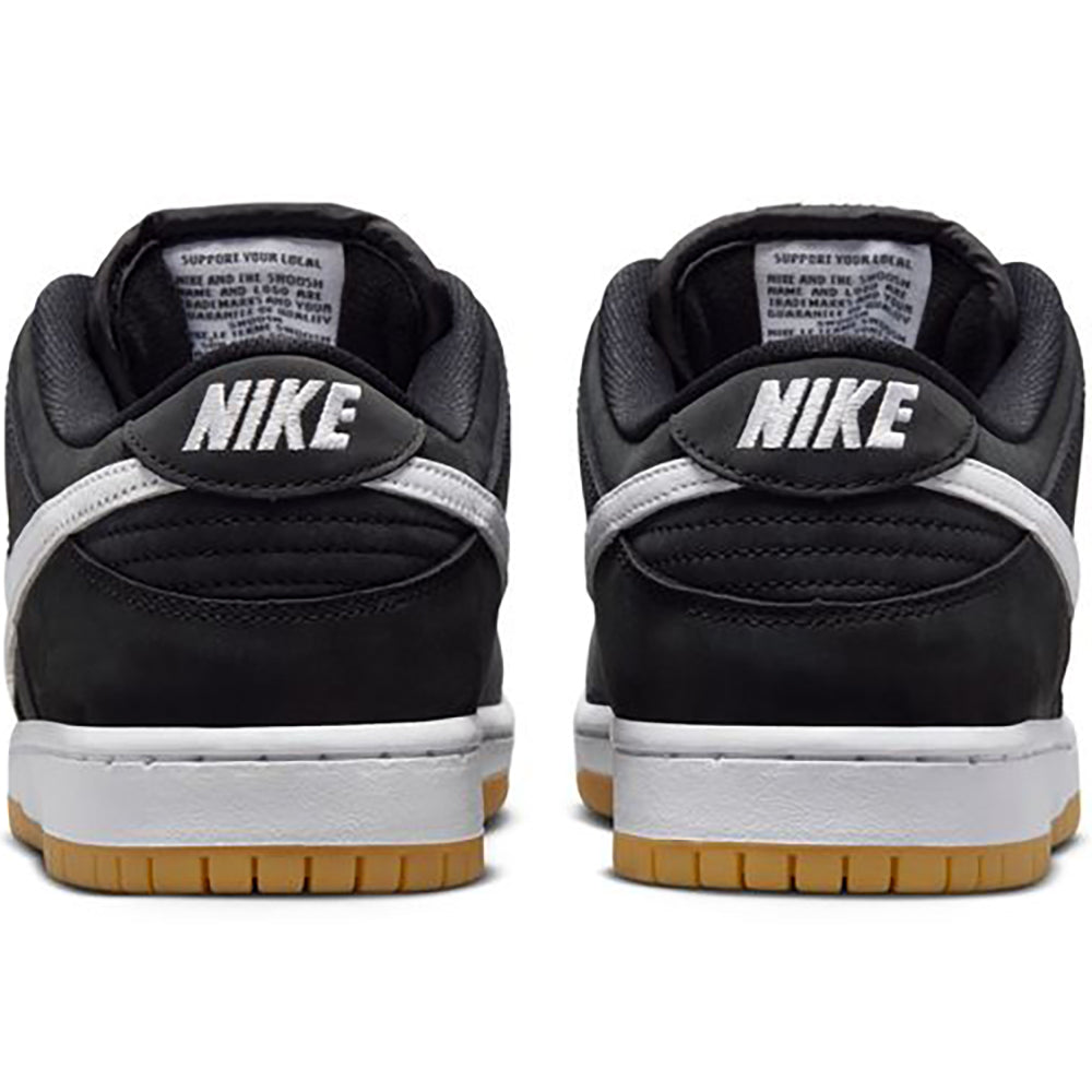 Nike SB Dunk Low Pro Shoes Black/White-Black-Gum Light Brown