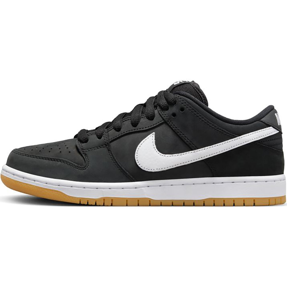 Nike SB Dunk Low Pro Shoes Black/White-Black-Gum Light Brown
