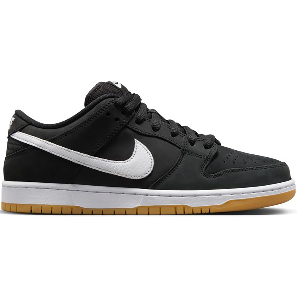 Nike SB Dunk Low Pro Shoes Black/White-Black-Gum Light Brown