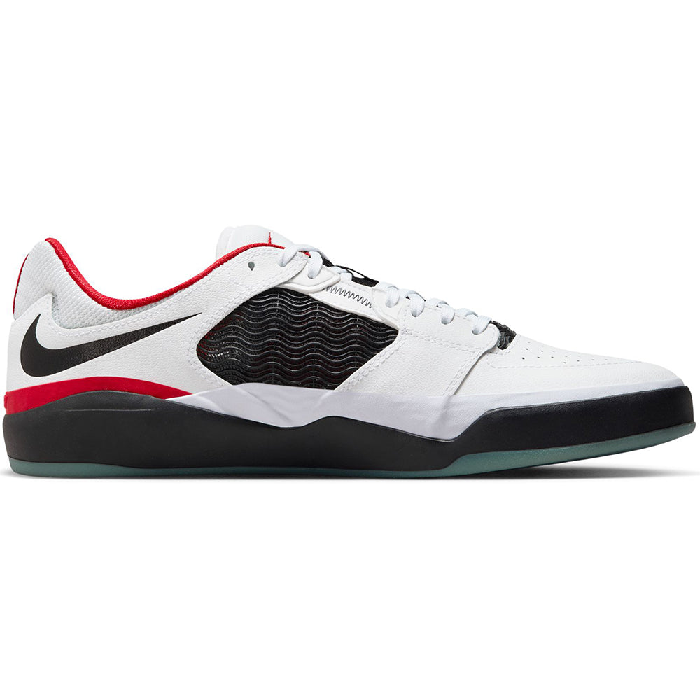 Nike SB Ishod Wair Premium L Shoes White/Black-University Red-Black