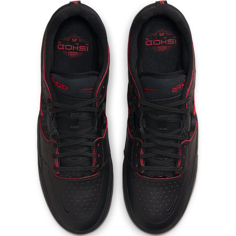 Nike SB Ishod Wair Premium Shoes Black/University Red-Black-Black