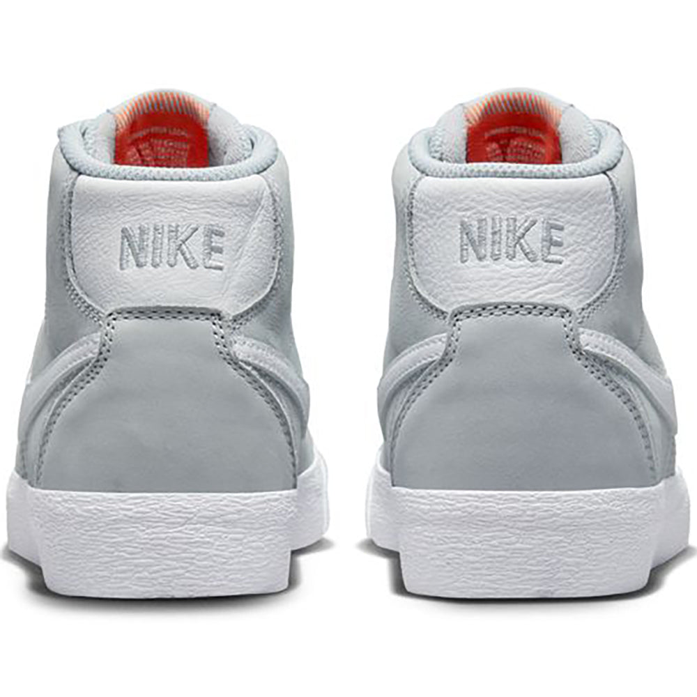 Nike SB Orange Label Bruin High ISO Shoes Wolf Grey/White-Wolf Grey