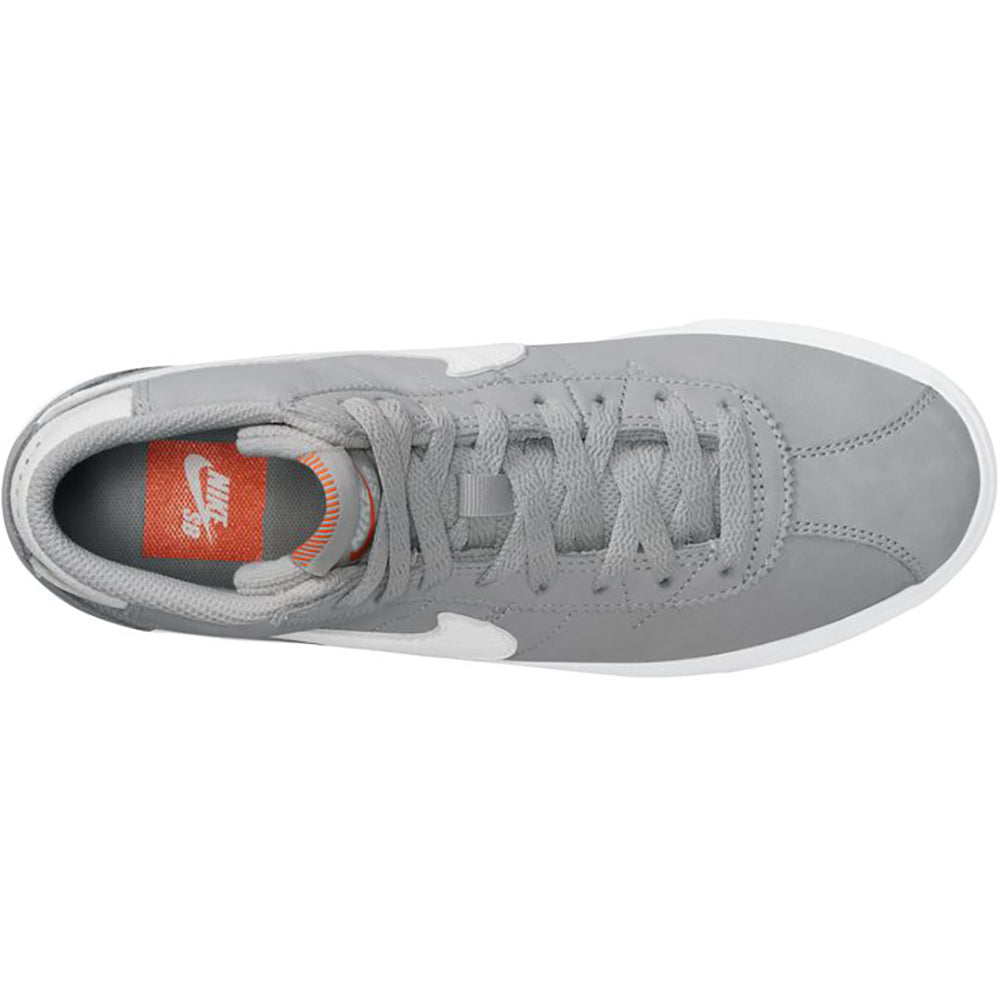 Nike SB Orange Label Bruin High ISO Shoes Wolf Grey/White-Wolf Grey