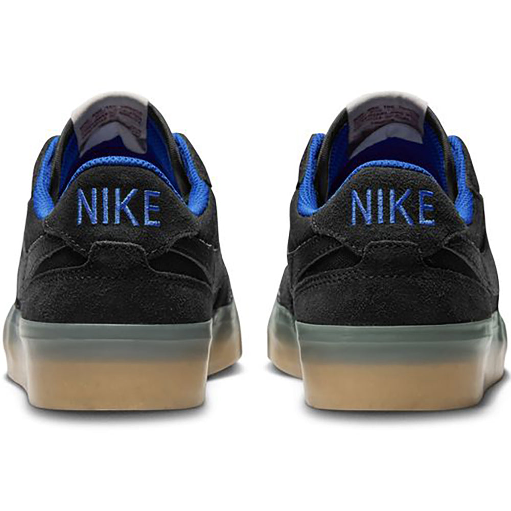 Nike SB Pogo Plus Premium Shoes Black/Black-Hyper Royal-Gum Light Brown