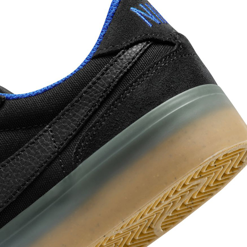 Nike SB Pogo Plus Premium Shoes Black/Black-Hyper Royal-Gum Light Brown