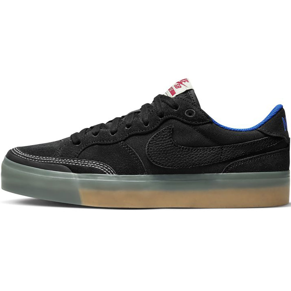 Nike SB Pogo Plus Premium Shoes Black/Black-Hyper Royal-Gum Light Brown