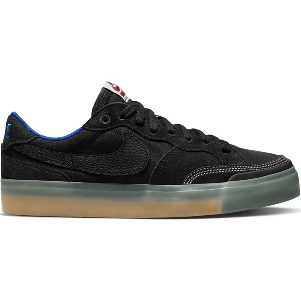 Nike SB Pogo Plus Premium Shoes Black/Black-Hyper Royal-Gum Light Brown