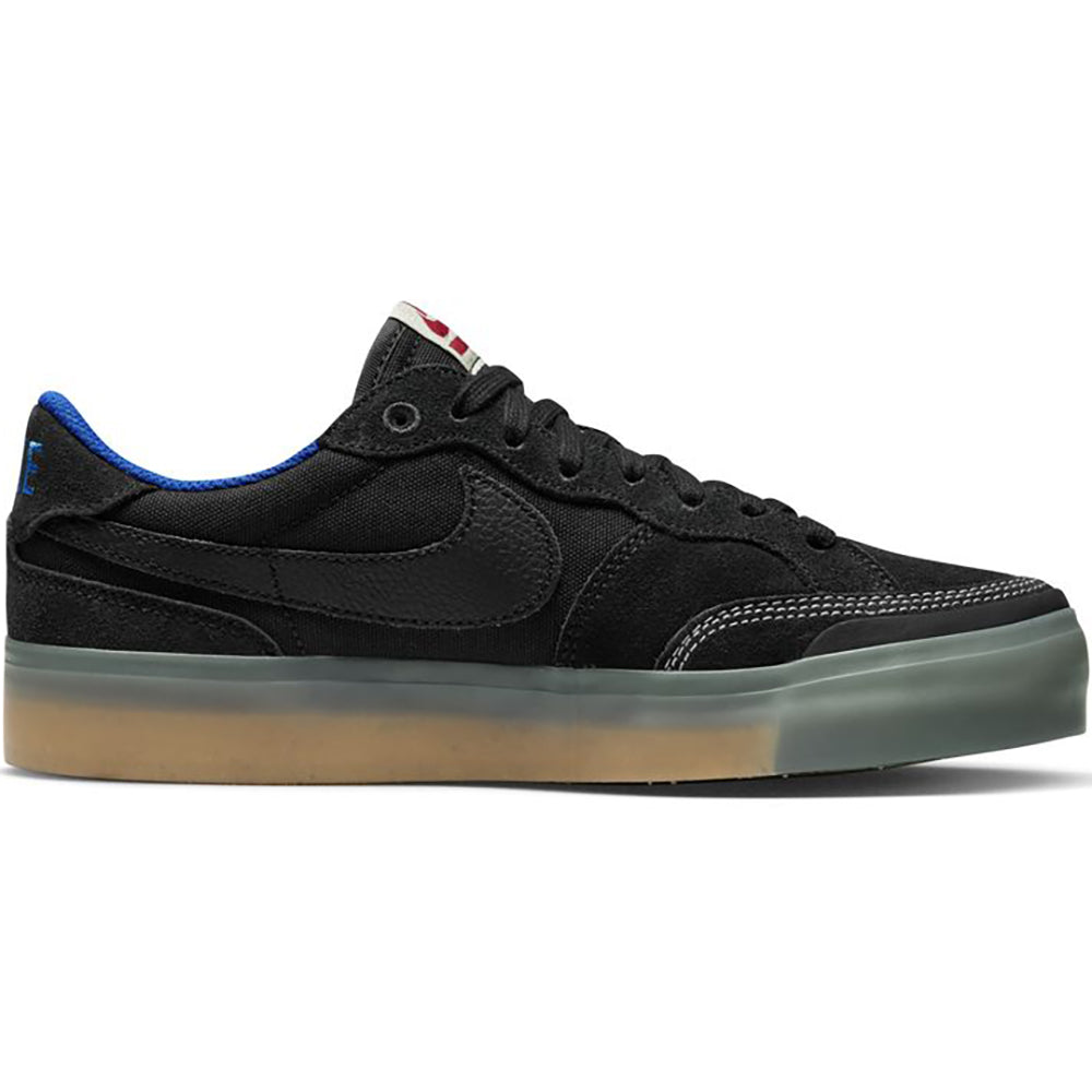 Nike SB Pogo Plus Premium Shoes Black/Black-Hyper Royal-Gum Light Brown