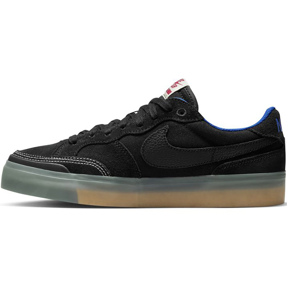 Nike SB Pogo Plus Premium Shoes Black/Black-Hyper Royal-Gum Light Brown