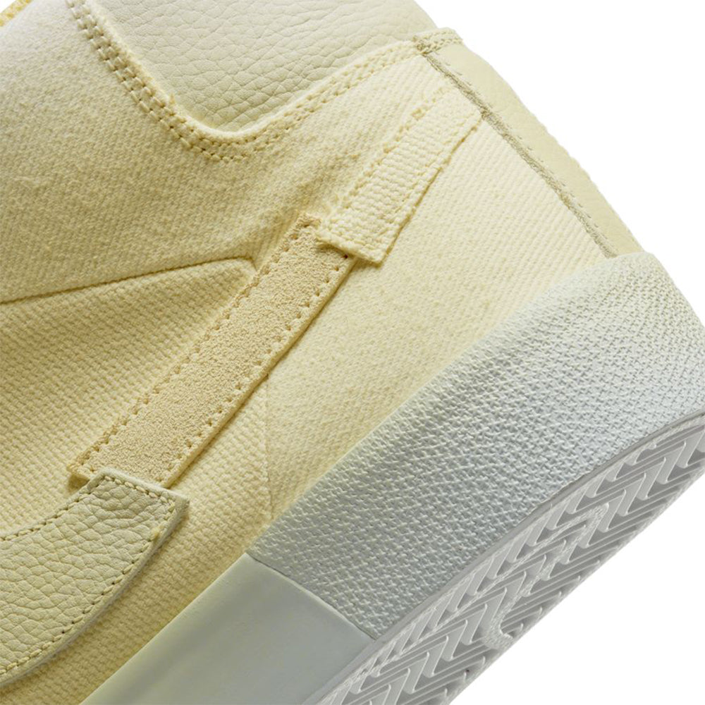 Nike SB Zoom Blazer Mid PRM Shoes Lemon Wash/Lemon Wash-Lemon Wash-White