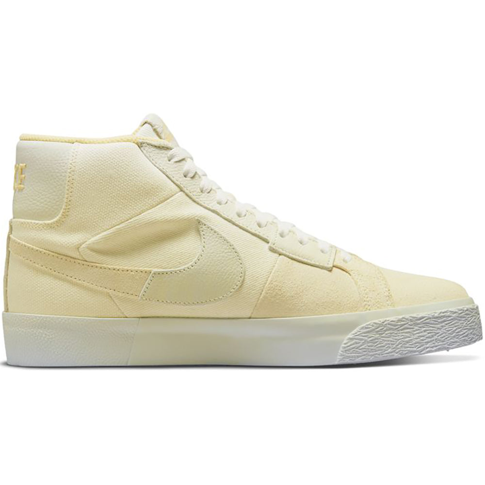 Nike SB Zoom Blazer Mid PRM Shoes Lemon Wash/Lemon Wash-Lemon Wash-White