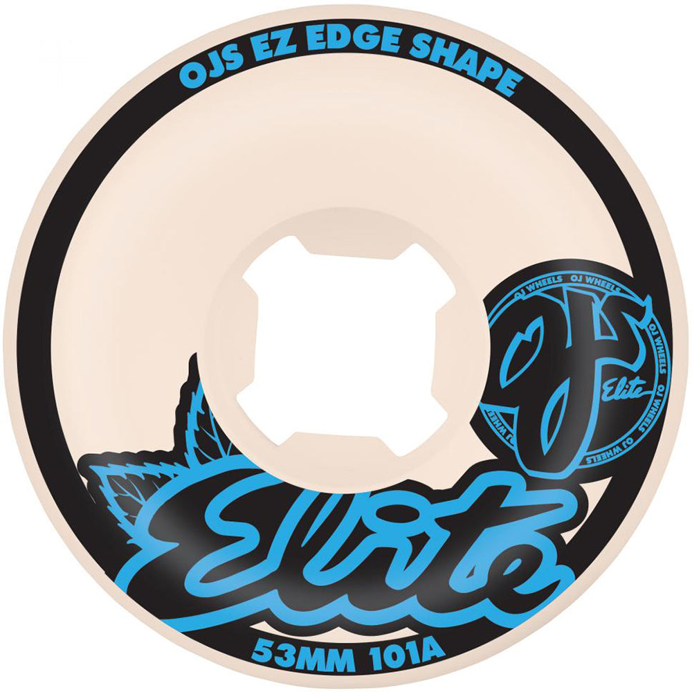 OJ Elite EZ Edge 101a Skateboard Wheels 53mm