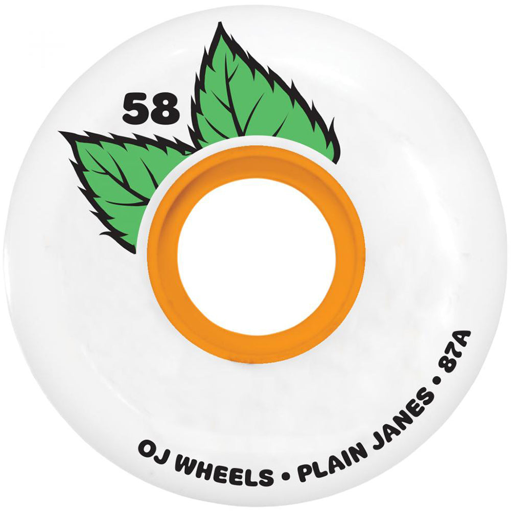 OJ Plain Jane Keyframe 87a wheels 58mm