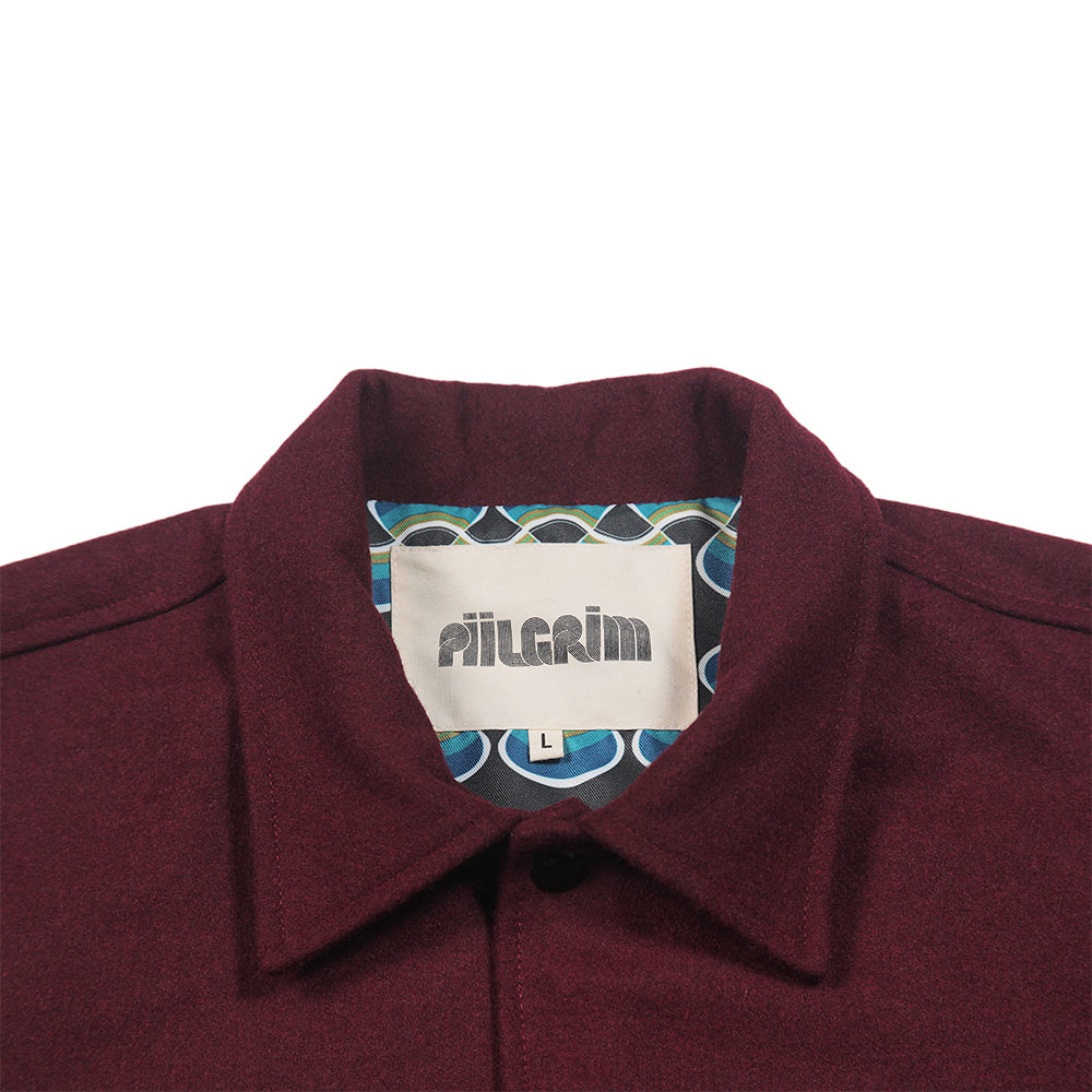 Piilgrim Neptune Jacket maroon