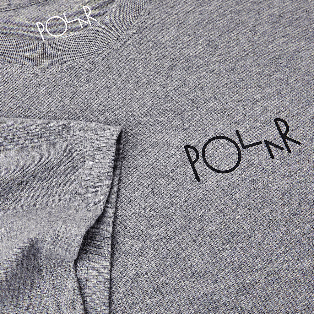 Polar Fill Logo Tee heather grey