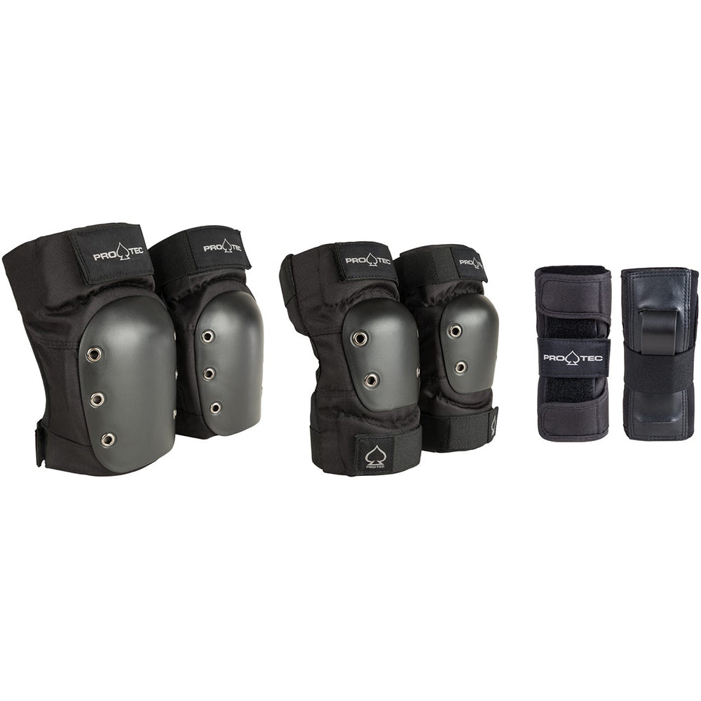 Pro-Tec Street Gear Junior 3 Pack Black