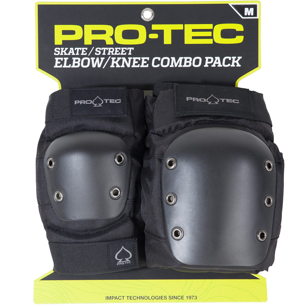 Pro-Tec Street Knee/Elbow Pad Set Black