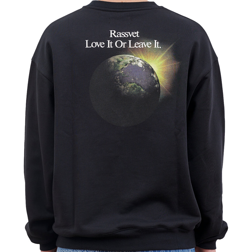 Rassvet (PACCBET) Man Earth Sweatshirt Knit Black