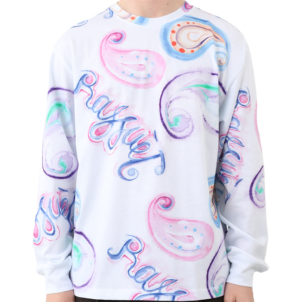 Rassvet (PACCBET) Paisley Long Sleeve T shirt White