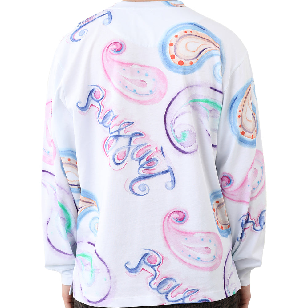 Rassvet (PACCBET) Paisley Long Sleeve T shirt White