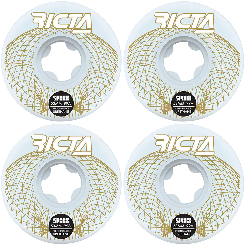 Ricta Wireframe Sparx 99a Skateboard Wheels 53mm