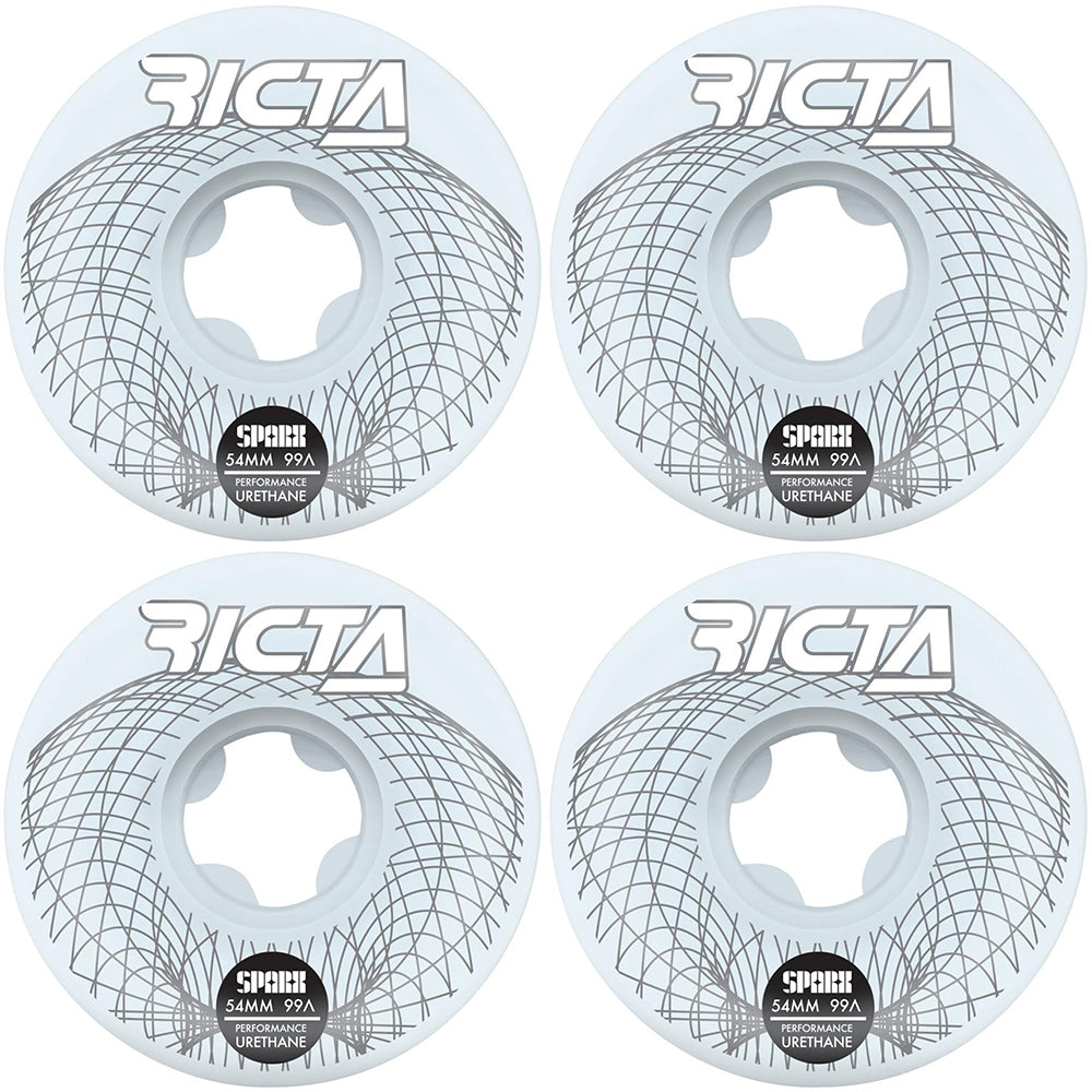 Ricta Wireframe Sparx 99a Skateboard Wheels 54mm