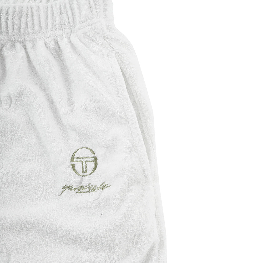 Sergio Tacchini x Yardsale Terry Track Bottoms white