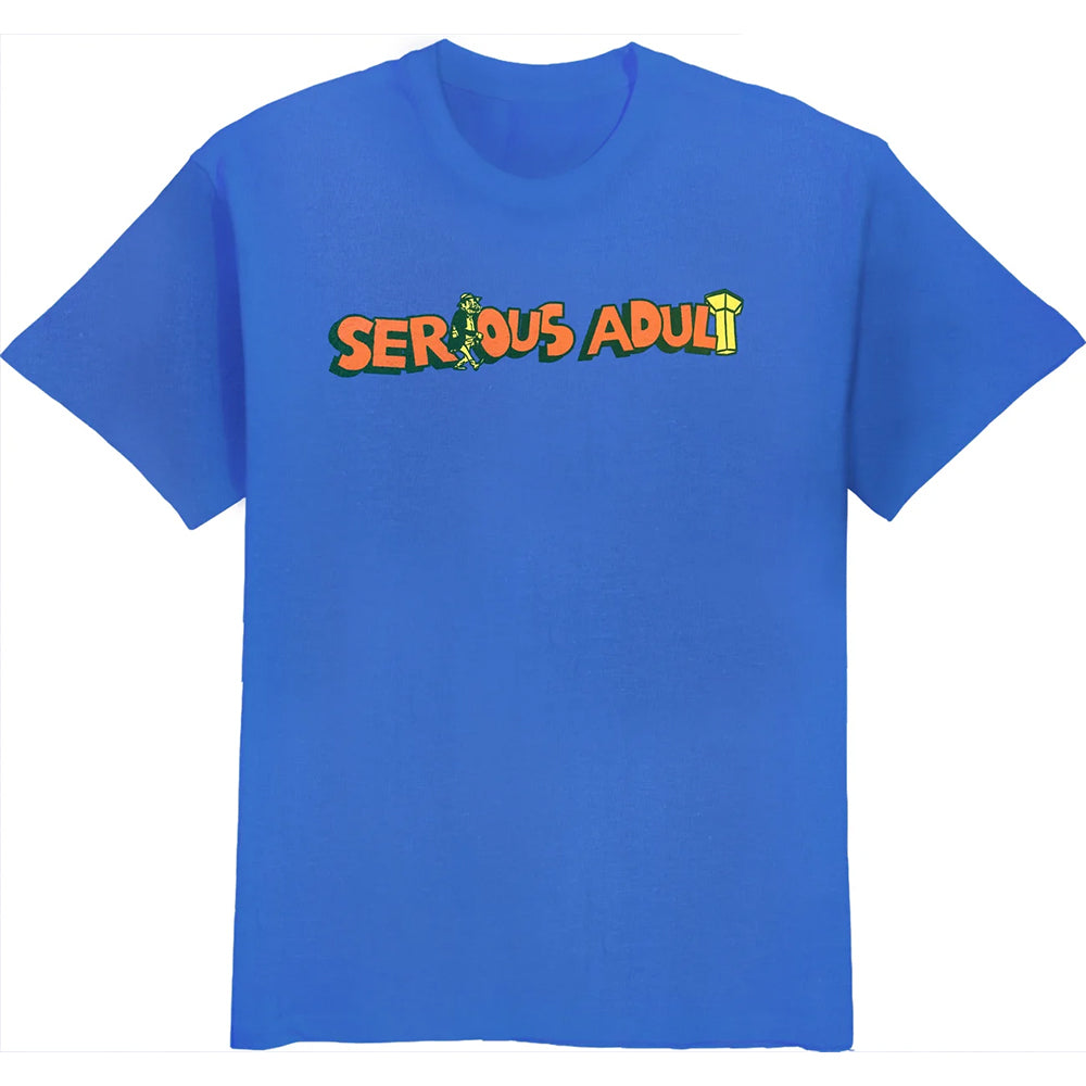 Serious Adult Rover T shirt sport blue
