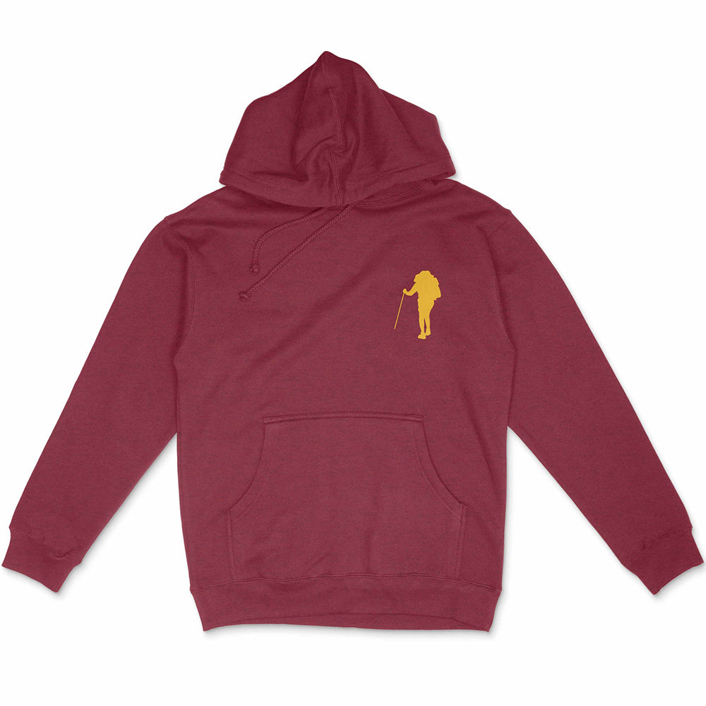 Skate Mental Take A Hike Hoodie cardinal