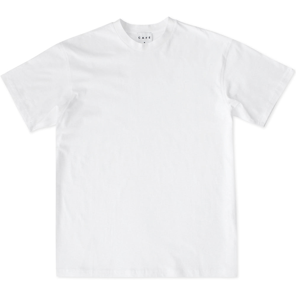 Skateboard Cafe Swan Tee White