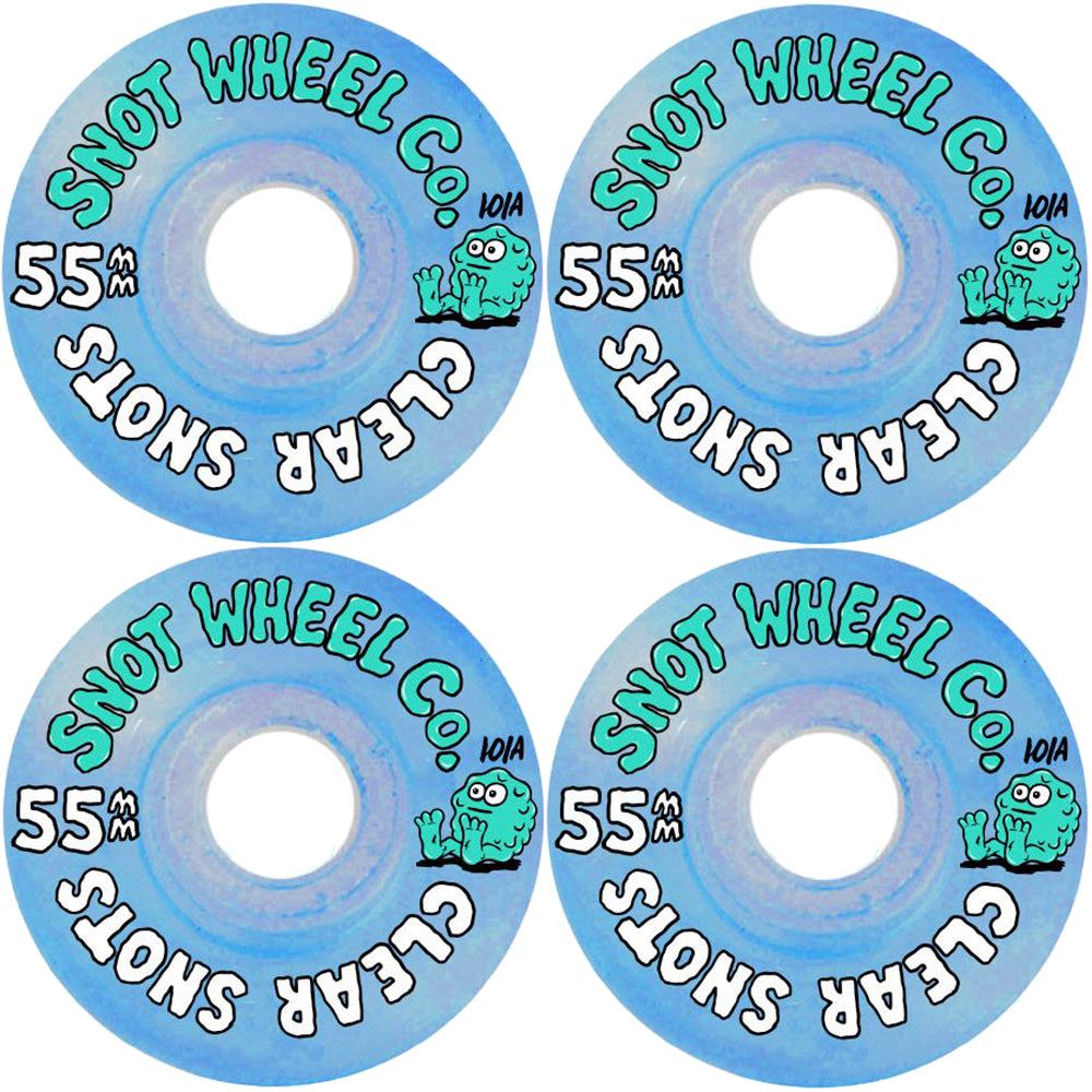 Snot Clear Snots Wheels blue 55mm