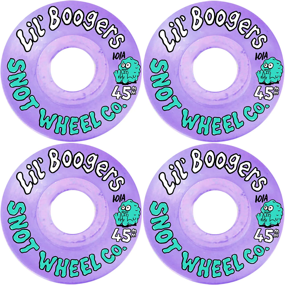 Snot Lil' Boogers Wheels clear purple 45mm