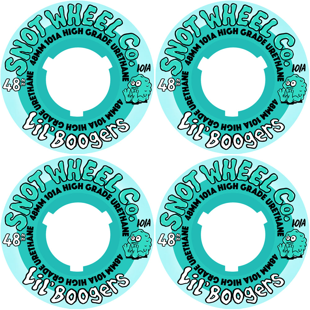 Snot Lil' Boogers Wheels teal 48mm