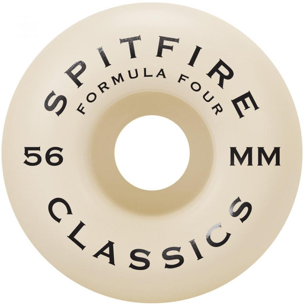 Spitfire Formula Four Classic 97du Blue Skateboard Wheels 56mm