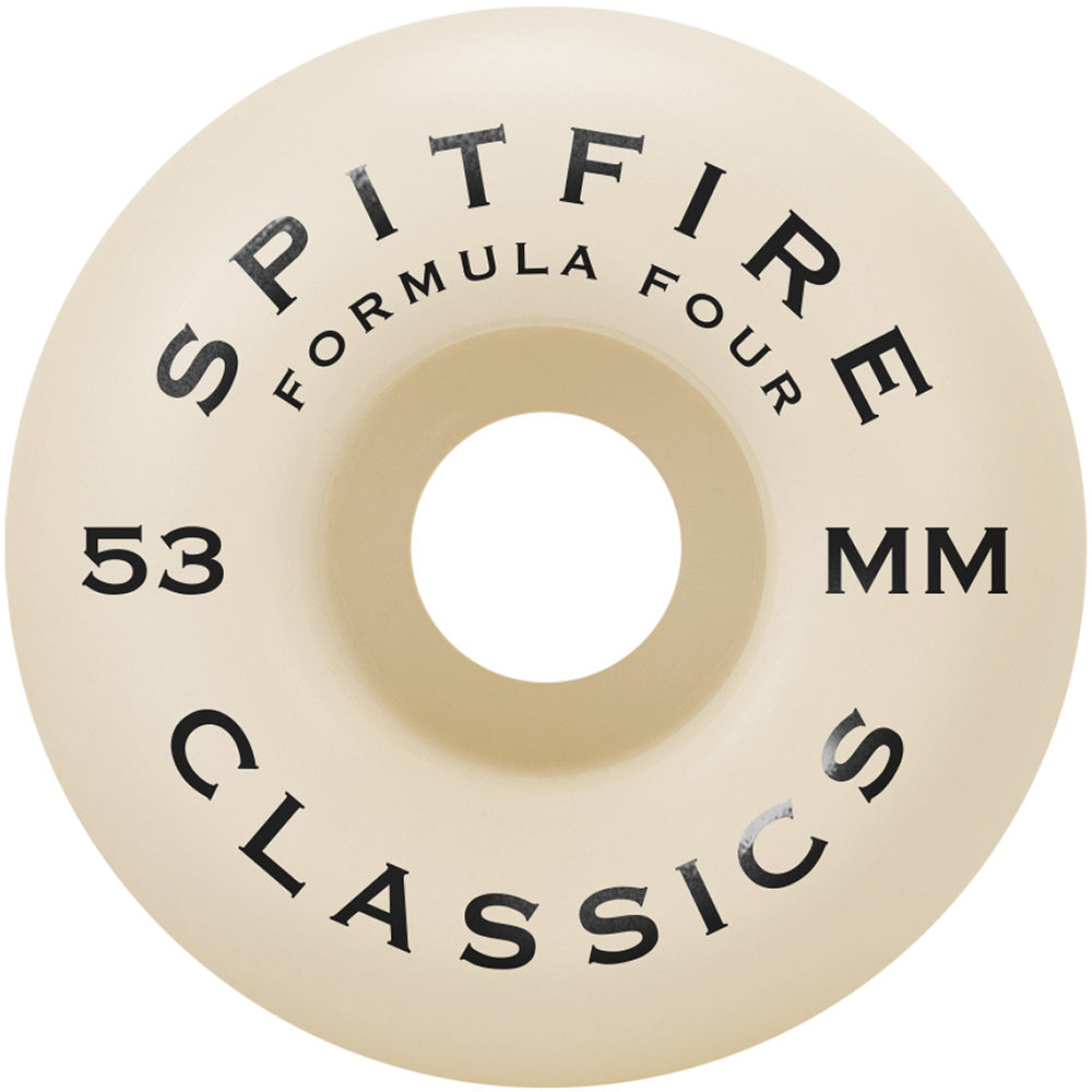 Spitfire Formula Four Classic 97du Skateboard Wheels 53mm