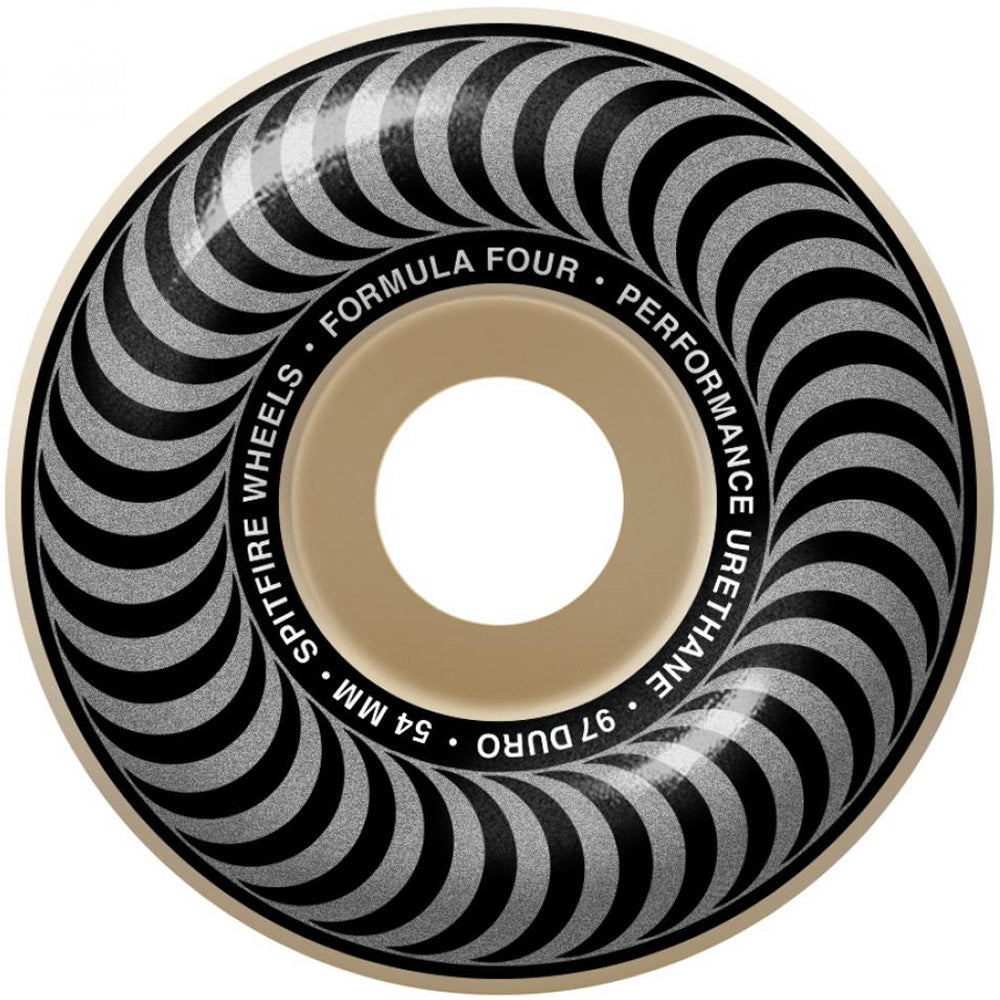 Spitfire Formula Four Classics 97du silver Skateboard wheels 54mm