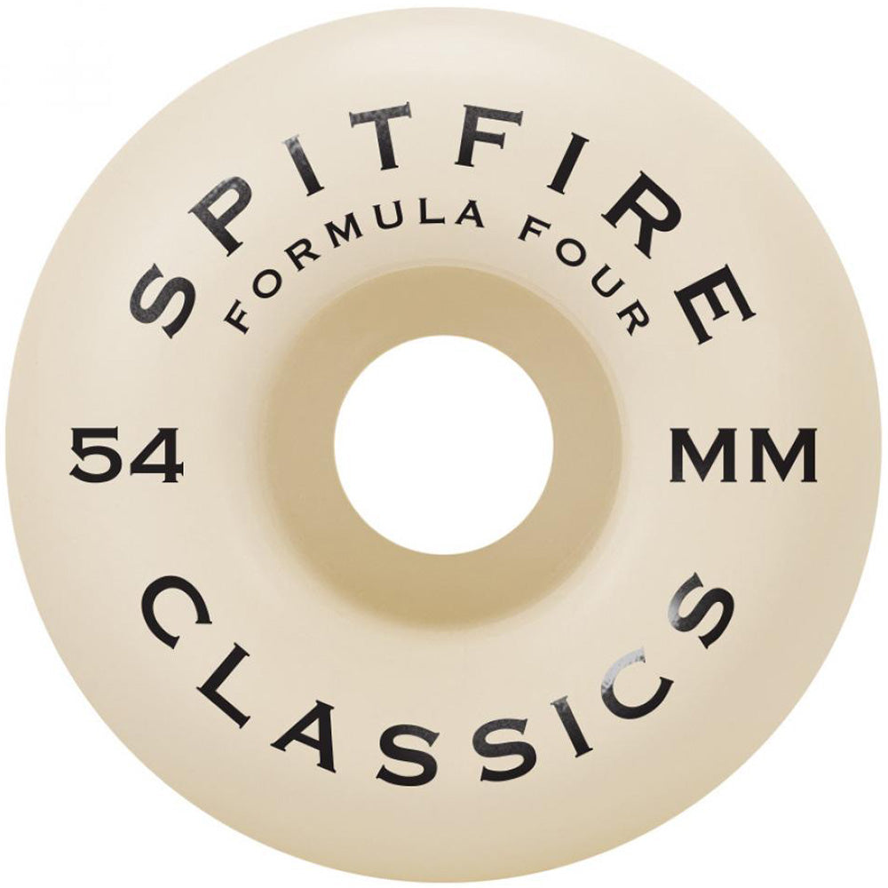 Spitfire Formula Four Classics 97du silver Skateboard wheels 54mm