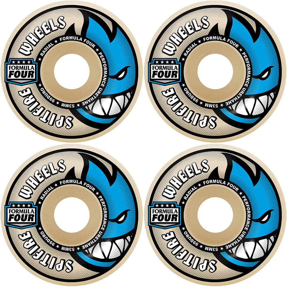 Spitfire Formula Four Radial 99du Wheels 53mm