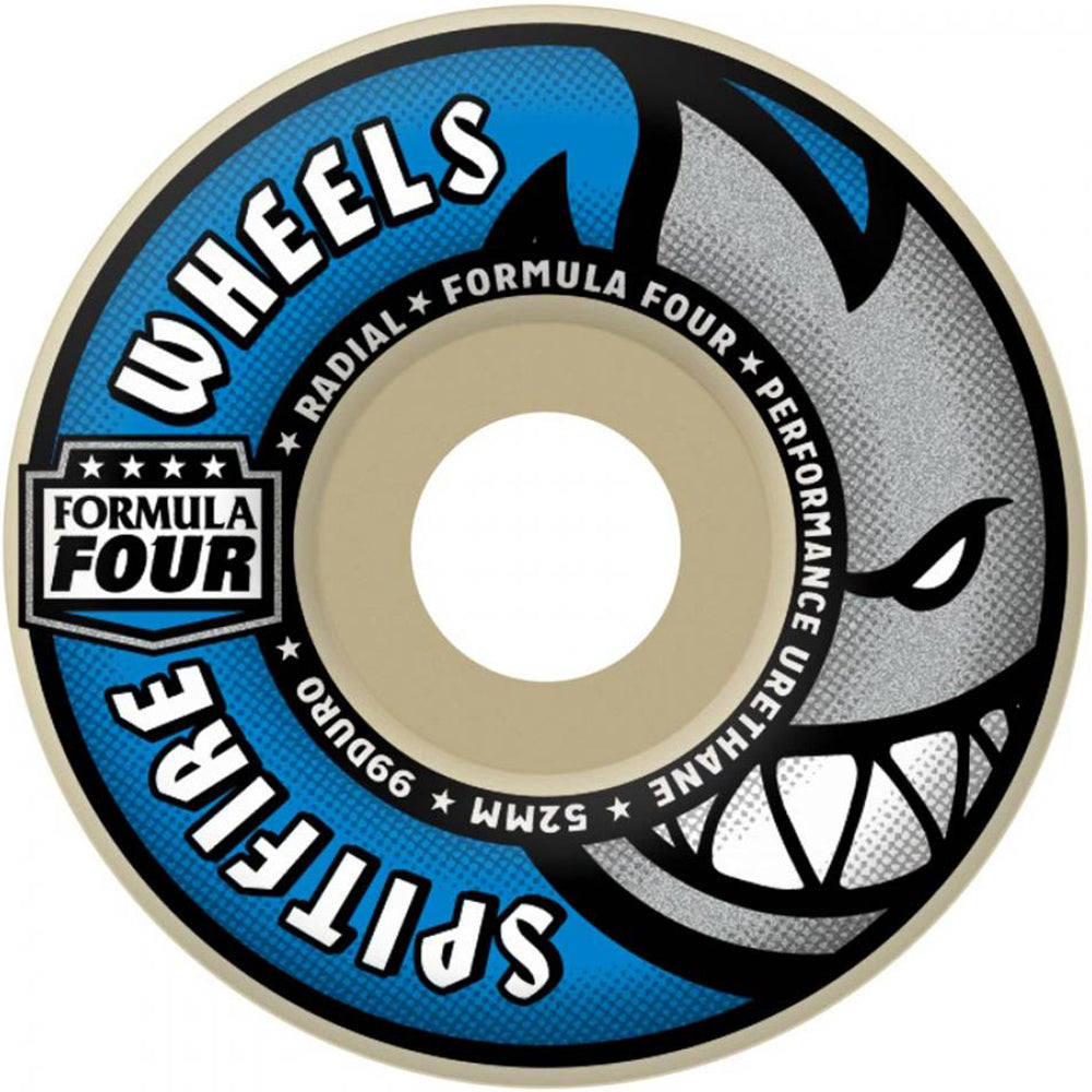 Spitfire Formula Four Radial 99du Skateboard Wheels 56mm