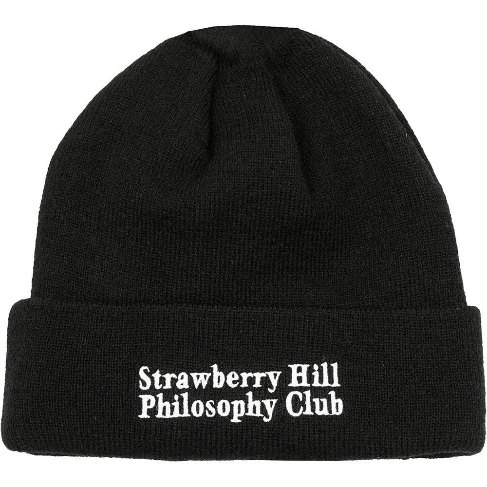 Strawberry Hill Philosophy Club Logo Beanie Black