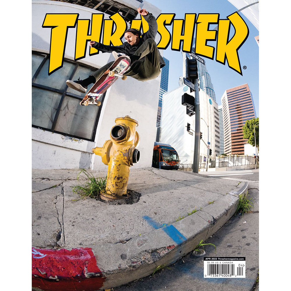 Thrasher Magazine April 2023 issue 513 Austyn Gillette Cover