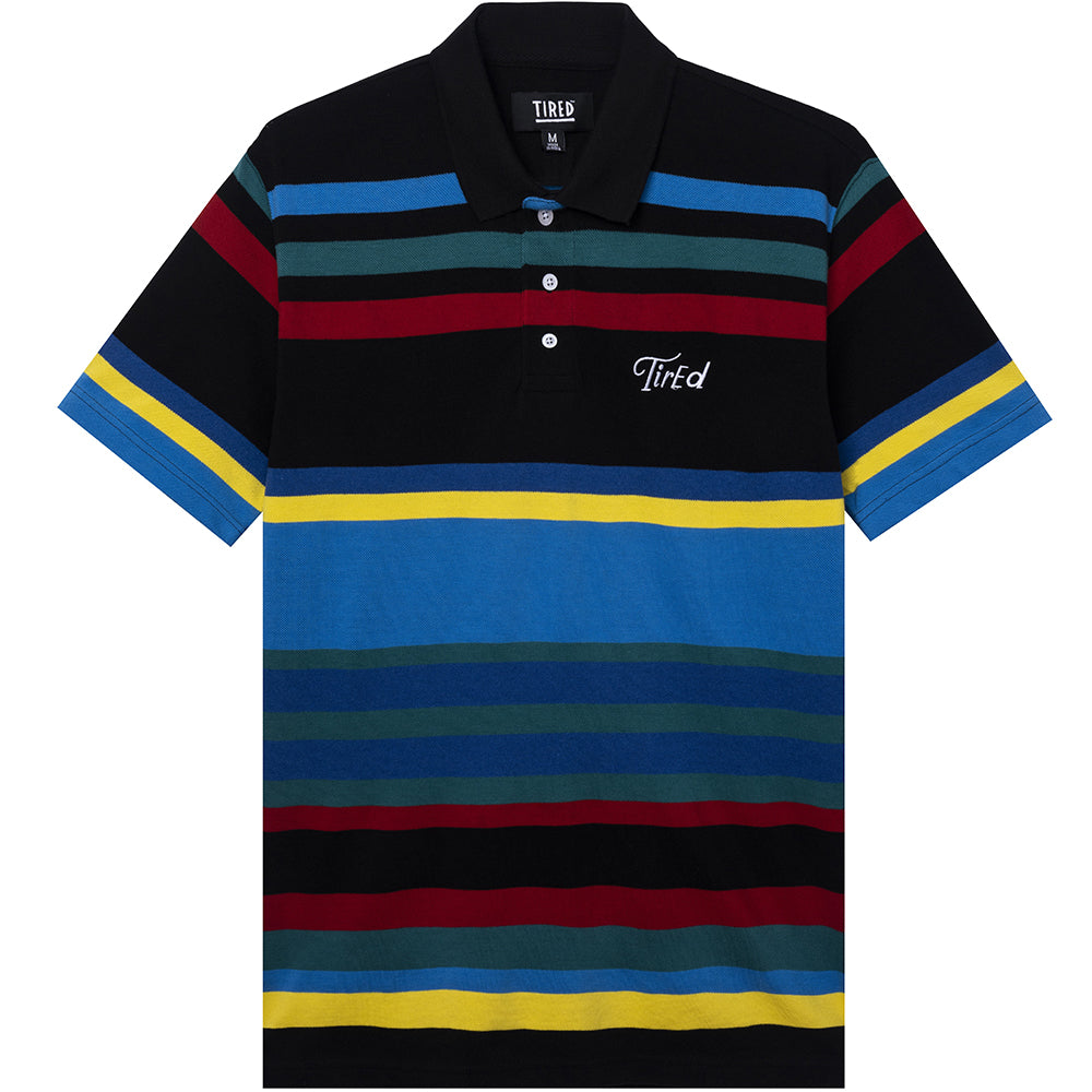 Tired Striped Polo multi