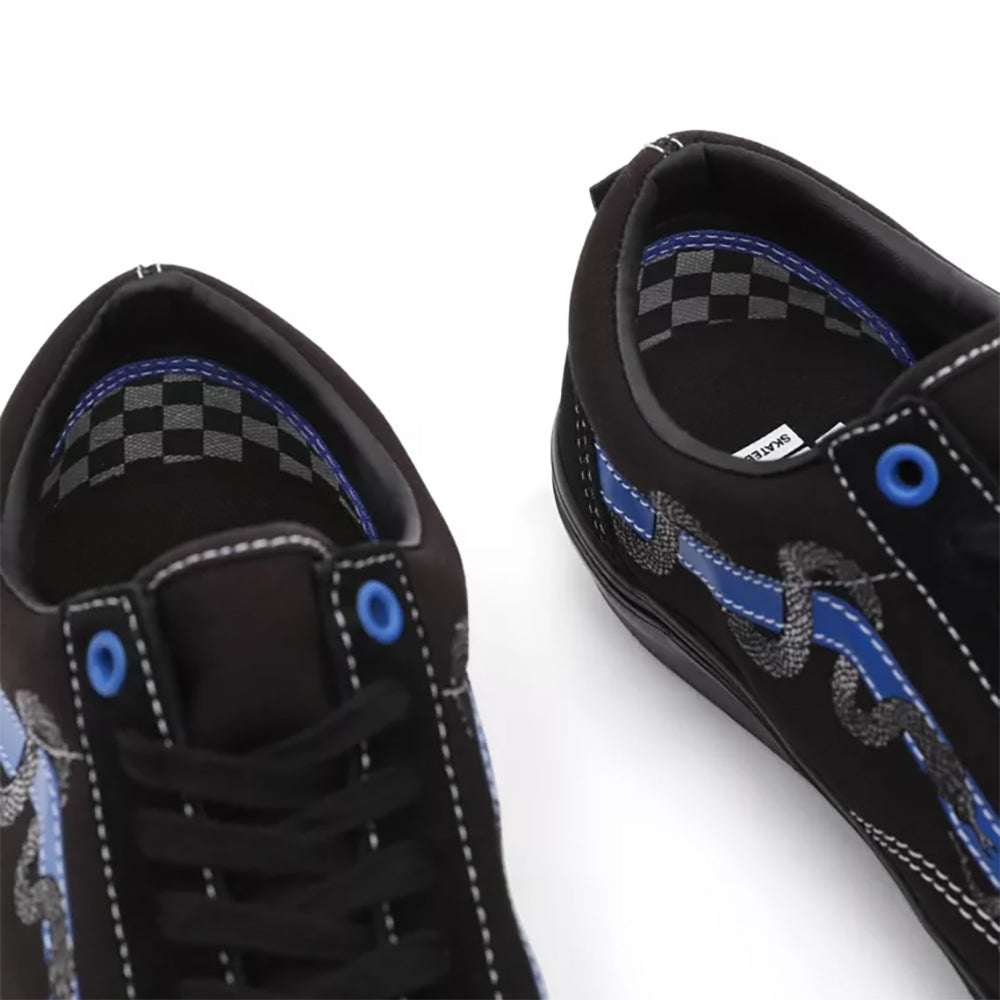 Vans Skate Breana Geering Old Skool Shoes Blue/Black