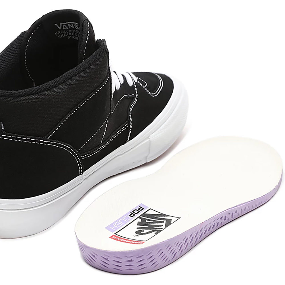 Vans Skate Half Cab Shoes Black/White